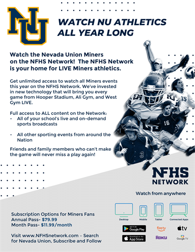 Miners on the NFHS Network